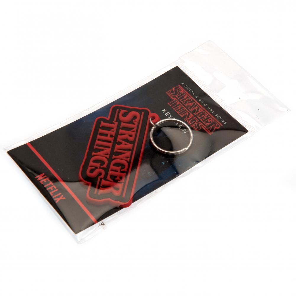 Stranger Things Logo PVC Keyring: 3 - Keyrings By Stranger Things