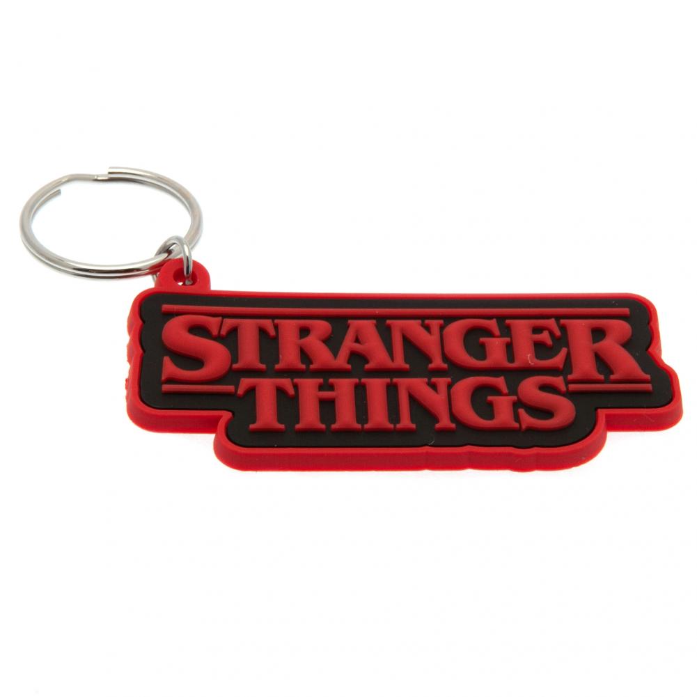Stranger Things Logo PVC Keyring: 2 - Keyrings By Stranger Things