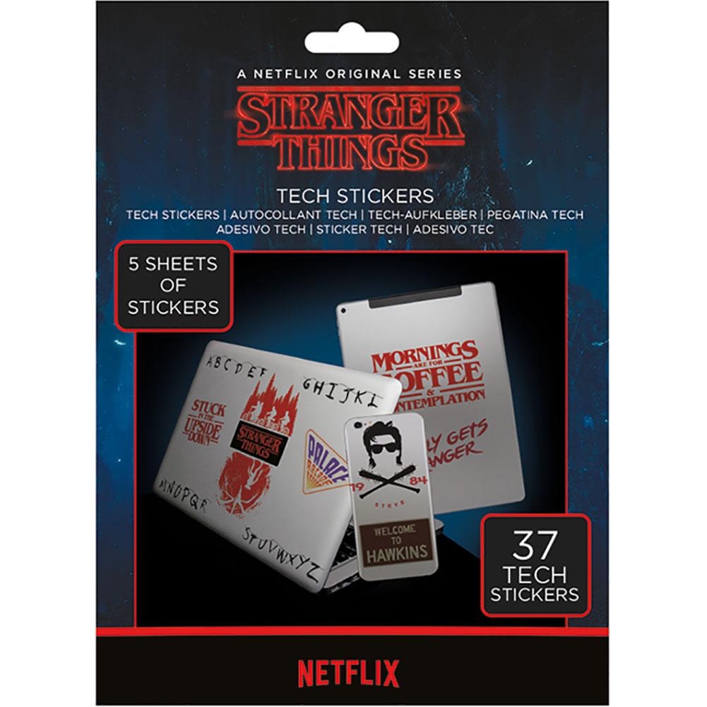 Stranger Things Tech Stickers: 1 - Stickers By Stranger Things