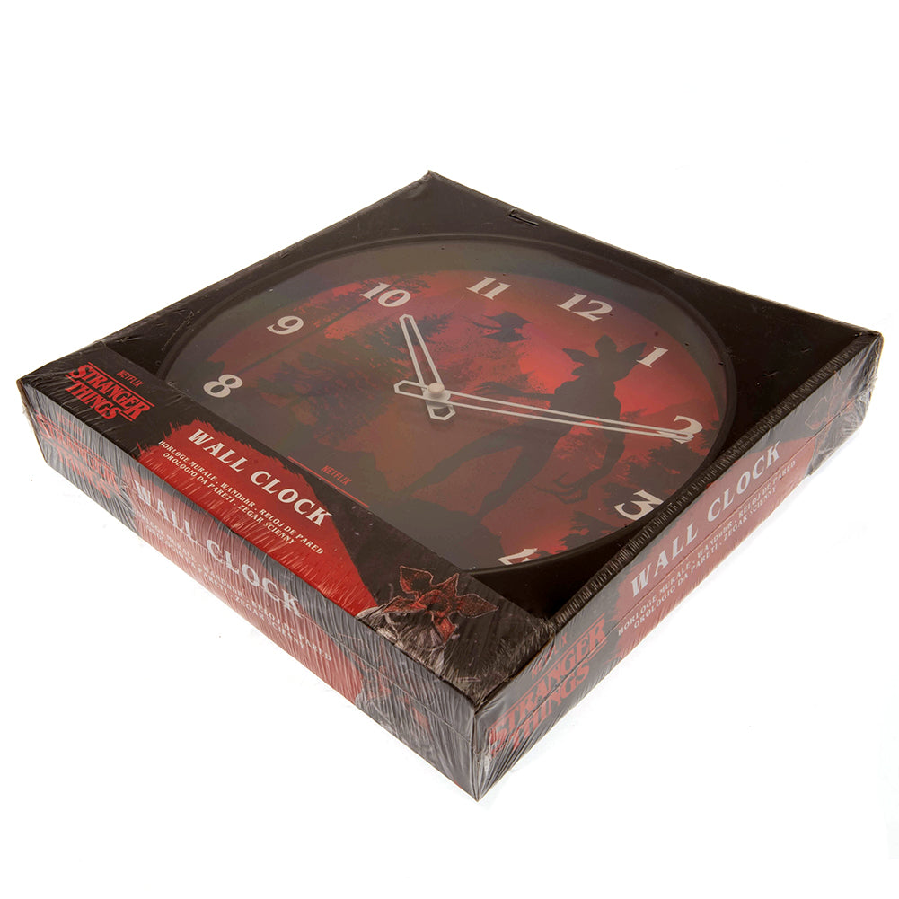 Stranger Things Wall Clock: 4 - Clocks By Stranger Things