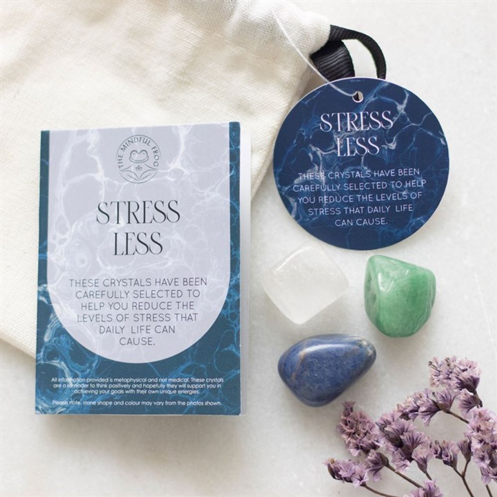 Stress Less Healing Crystal Set: 1 - By Gift Moments