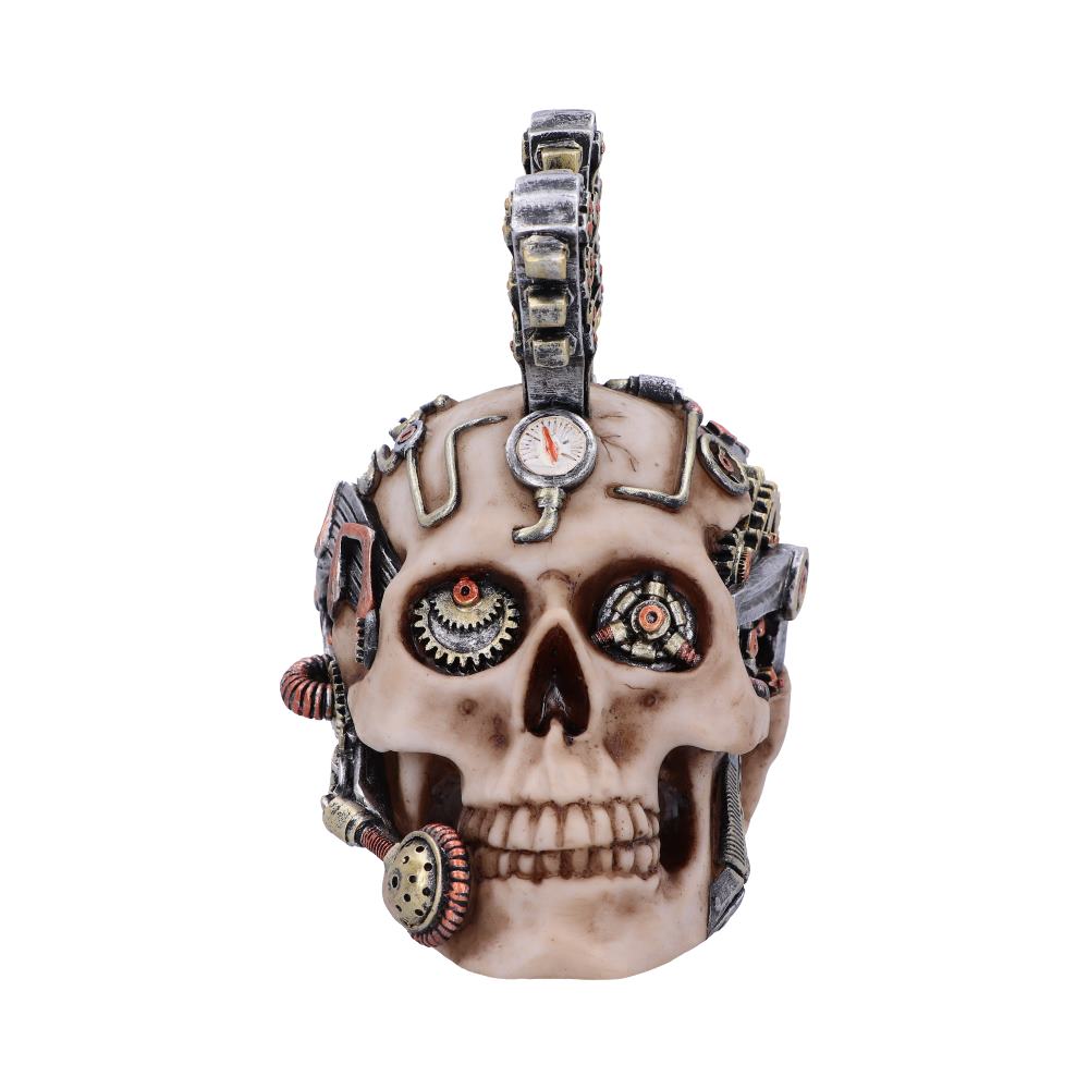 Strike a Chord Steampunk Skull Figurine 18cm: 3 - Figures & Collectables By Gift Moments