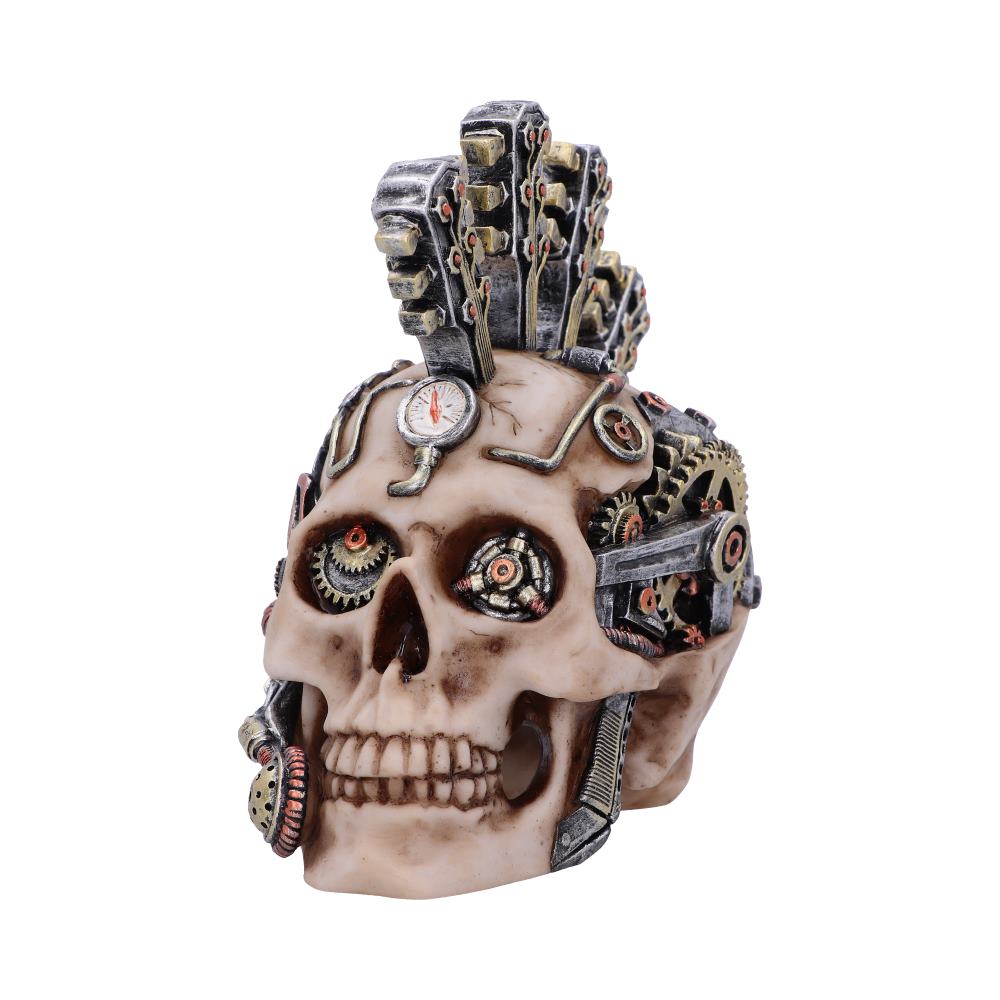Strike a Chord Steampunk Skull Figurine 18cm: 4 - Figures & Collectables By Gift Moments