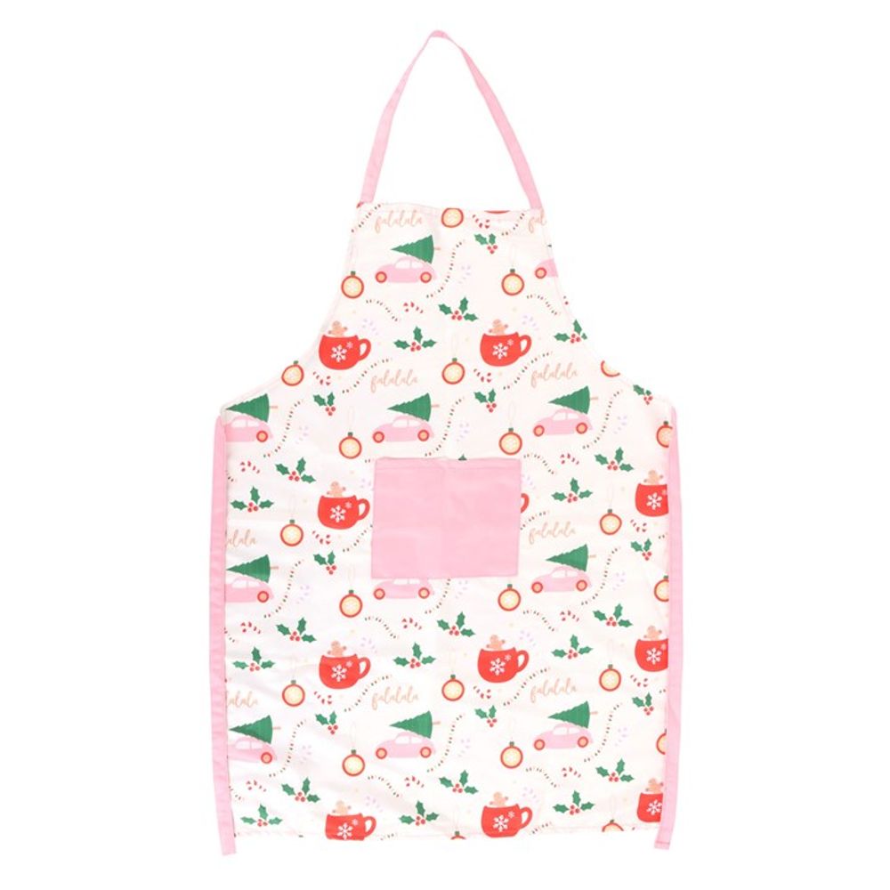 Sugarplum Fun Christmas Print Apron: 1 - Aprons By Gift Moments