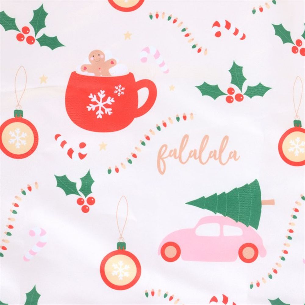 Sugarplum Fun Christmas Print Apron: 3 - Aprons By Gift Moments