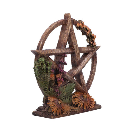 Summer Floral Decorative Pentagram Ornament: 5 - Figures & Collectables By NN Designs