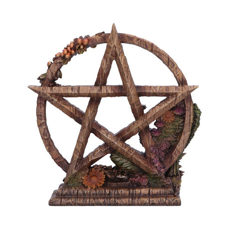 Summer Floral Decorative Pentagram Ornament: 4 - Figures & Collectables By NN Designs