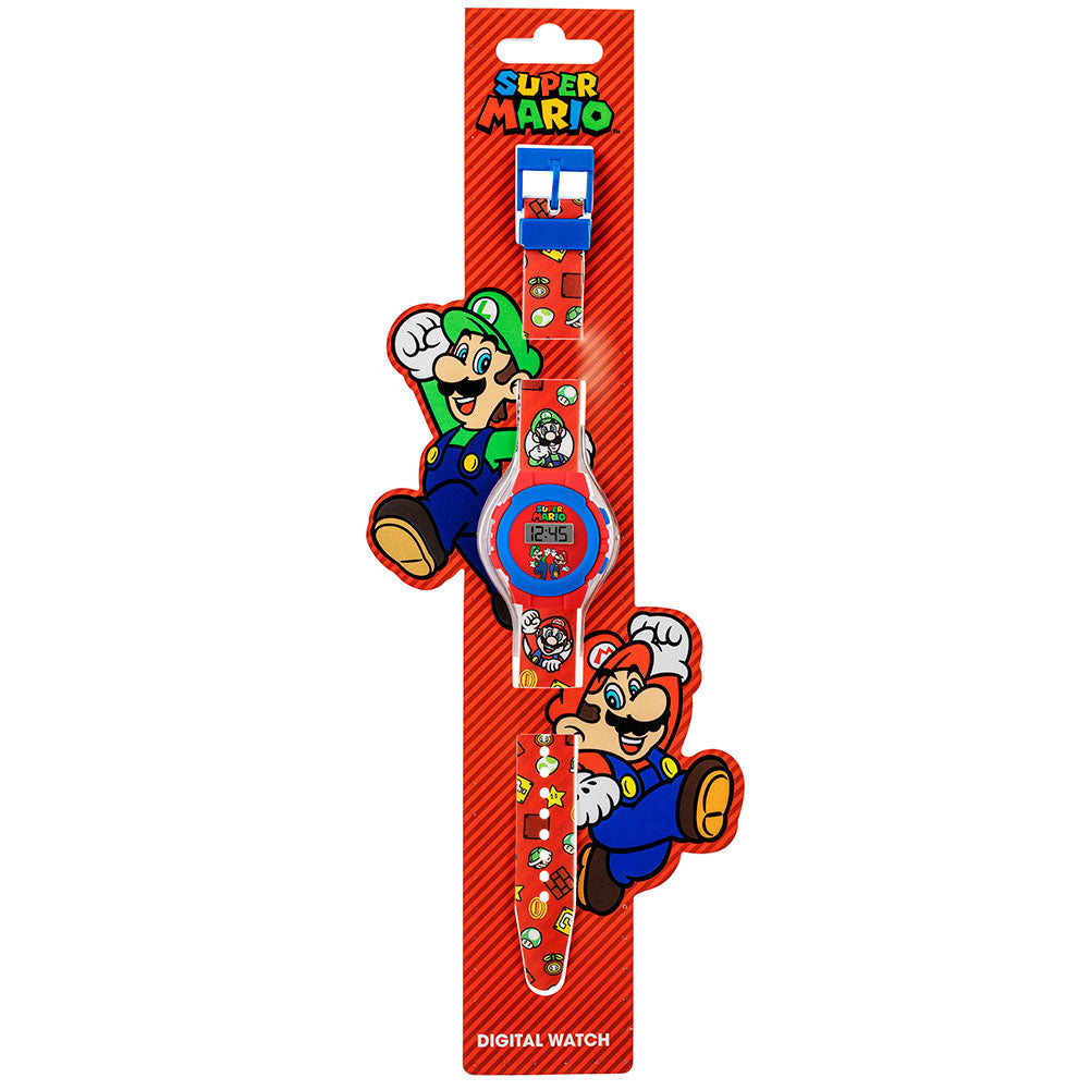 Super Mario Kids Digital Watch: 3 - Watches By Super Mario