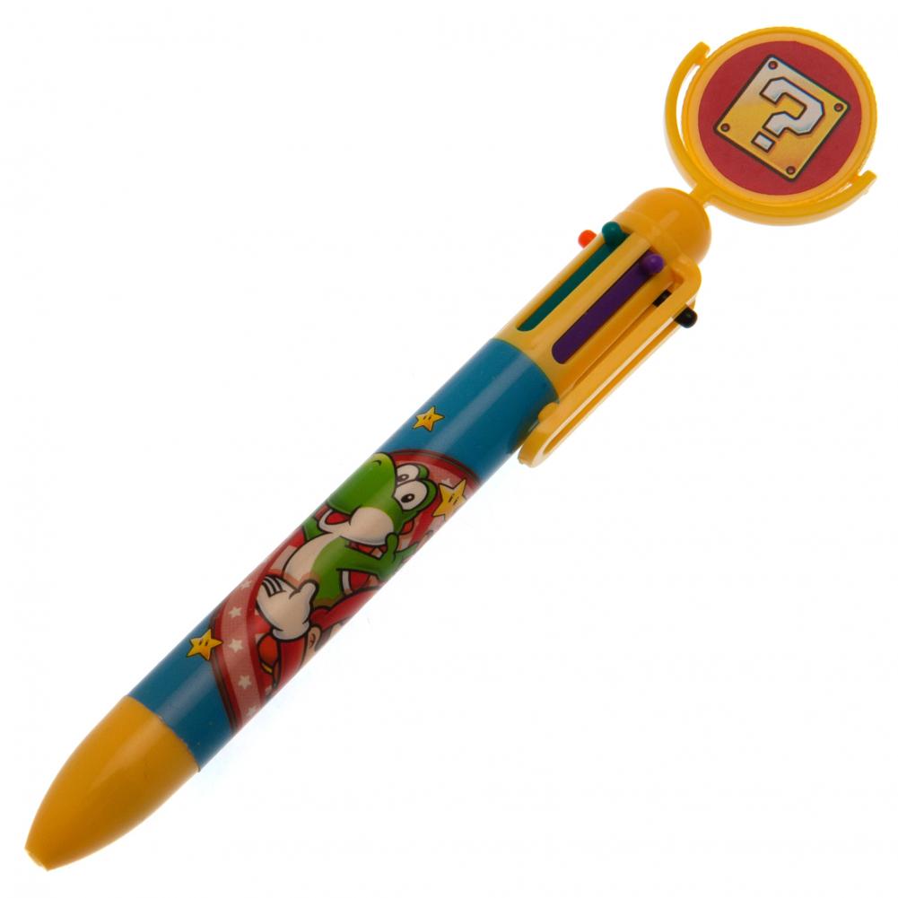 Super Mario Multi Coloured Pen - Shop Pens & Pencils At Gift Moments - 1