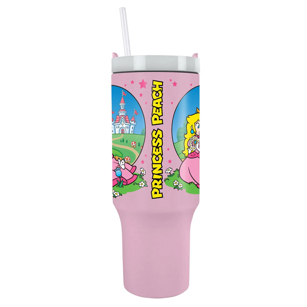 Super Mario Princess Peach 40oz Tumbler - Shop Water Bottles At Gift Moments - 3