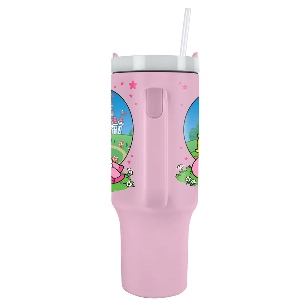 Super Mario Princess Peach 40oz Tumbler - Shop Water Bottles At Gift Moments - 4