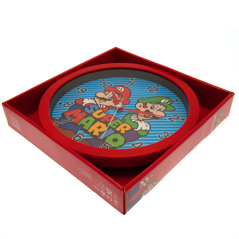 Super Mario Wall Clock - Shop Clocks At Gift Moments - 4