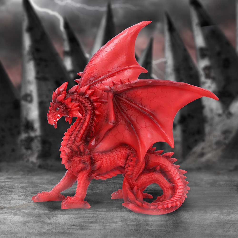 Tailong Red Dragon Figurine 21.5cm: 1 - Figures & Collectables By Gift Moments