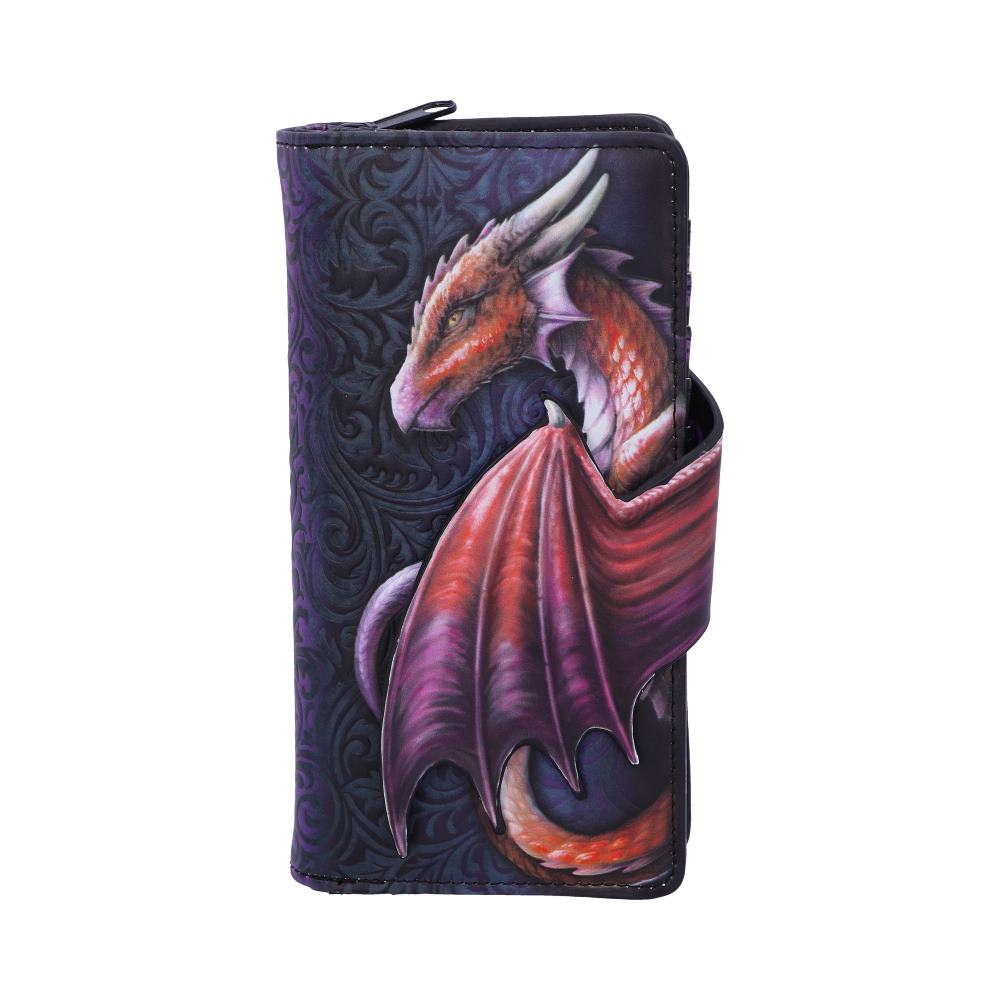 Take Flight Flying Gold Dragon Embossed Purse: 2 - Purses By NN Designs