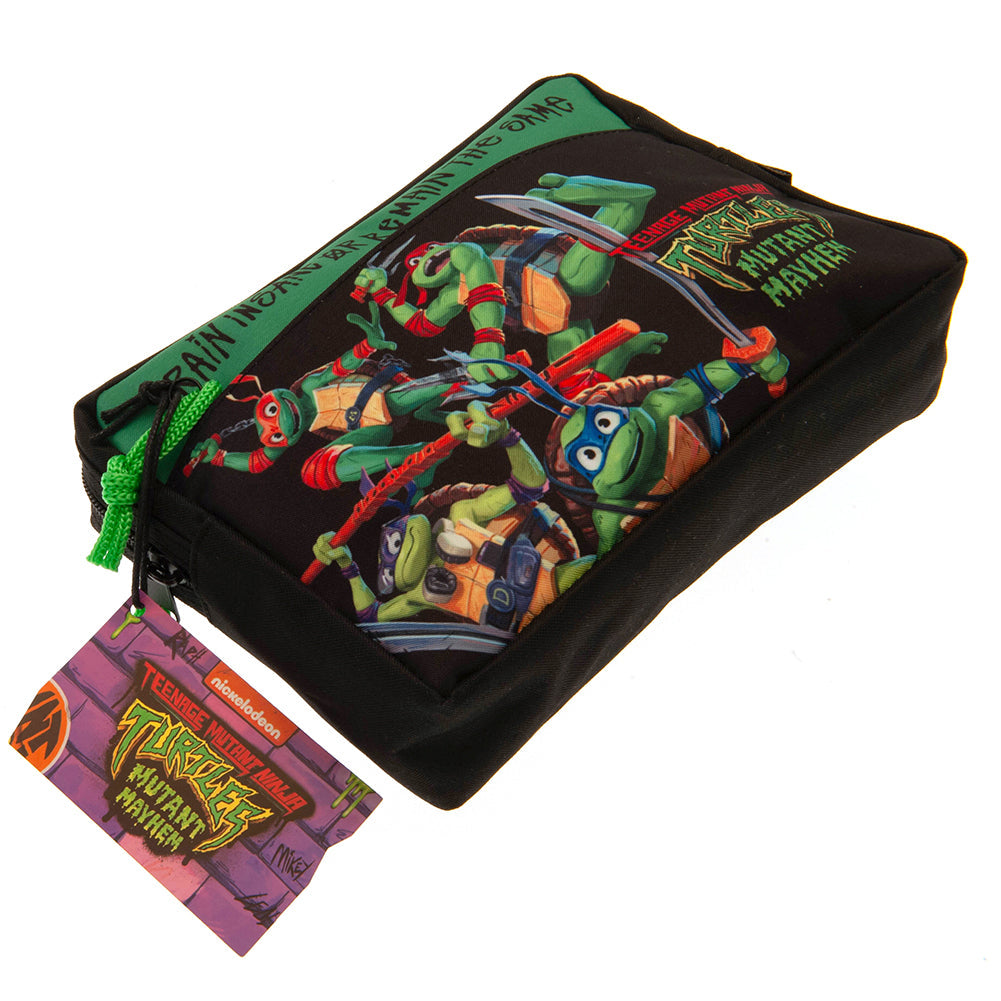 Teenage Mutant Ninja Turtles Multi Pocket Pencil Case: 4 Pencil Cases & Sets By Teenage Mutant Ninja Turtles