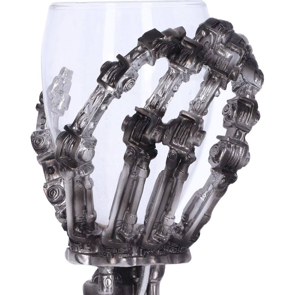 Terminator 2 Judgment Day T-800 Hand Goblet Wine Glass - Shop Goblets & Chalices At Gift Moments - 6
