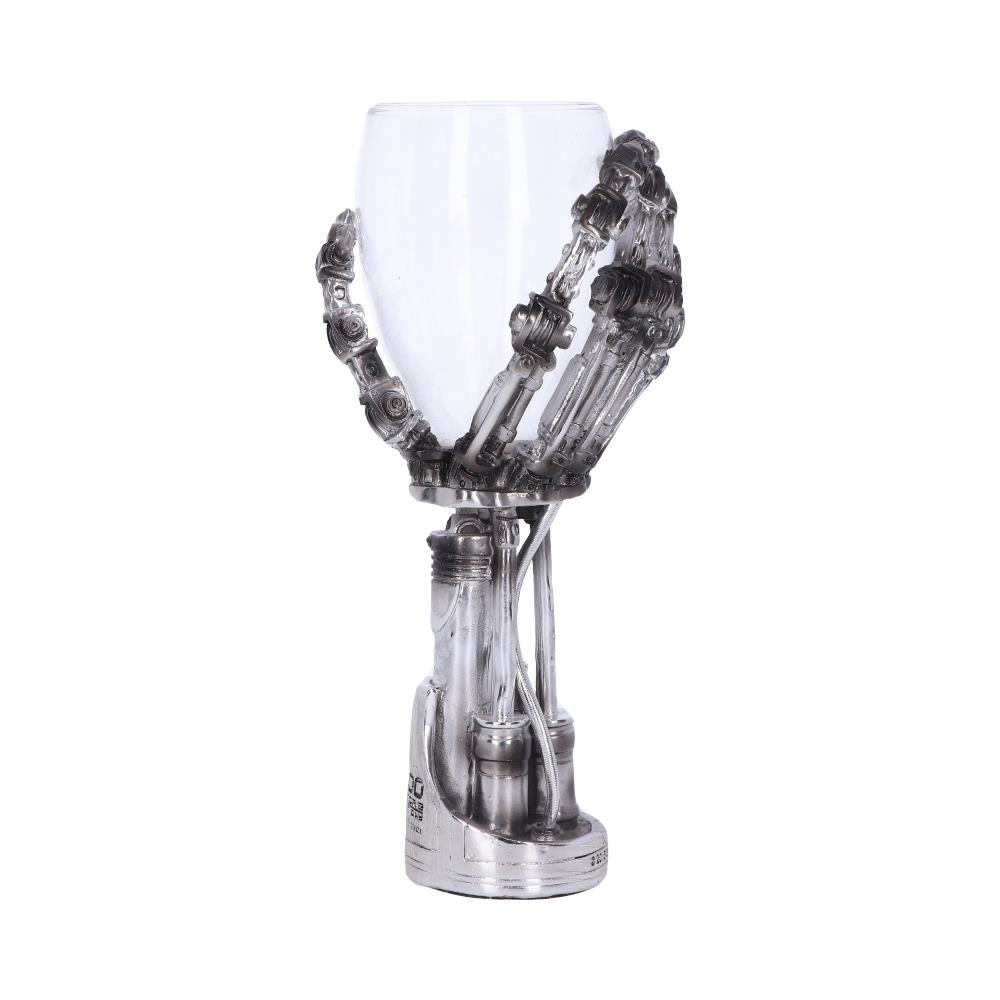 Terminator 2 Judgment Day T-800 Hand Goblet Wine Glass - Shop Goblets & Chalices At Gift Moments - 5