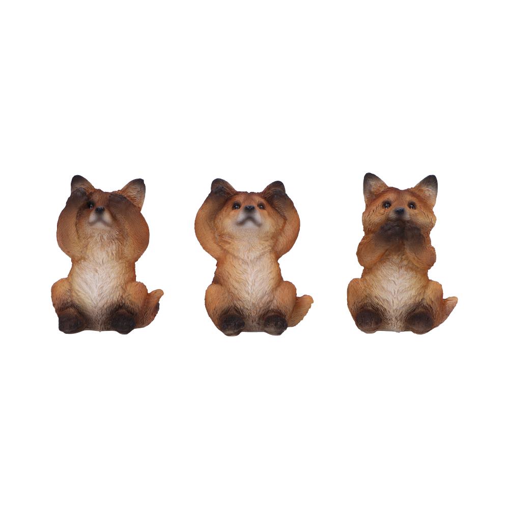 Three Wise Foxes Figurines 8.5cm: 2 - Figures & Collectables By Gift Moments