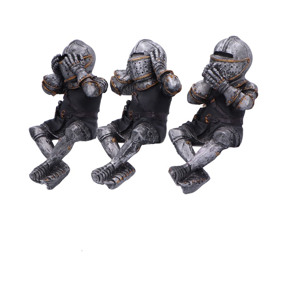 Three Wise Knights Shelf Sitters 11cm: 3 - Figures & Collectables By Gift Moments