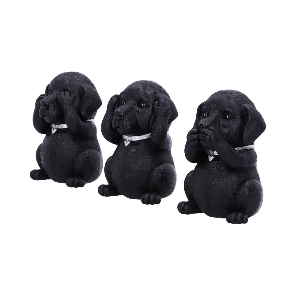 Three Wise Labradors 8.5cm: 3 - Figures & Collectables By NN Designs