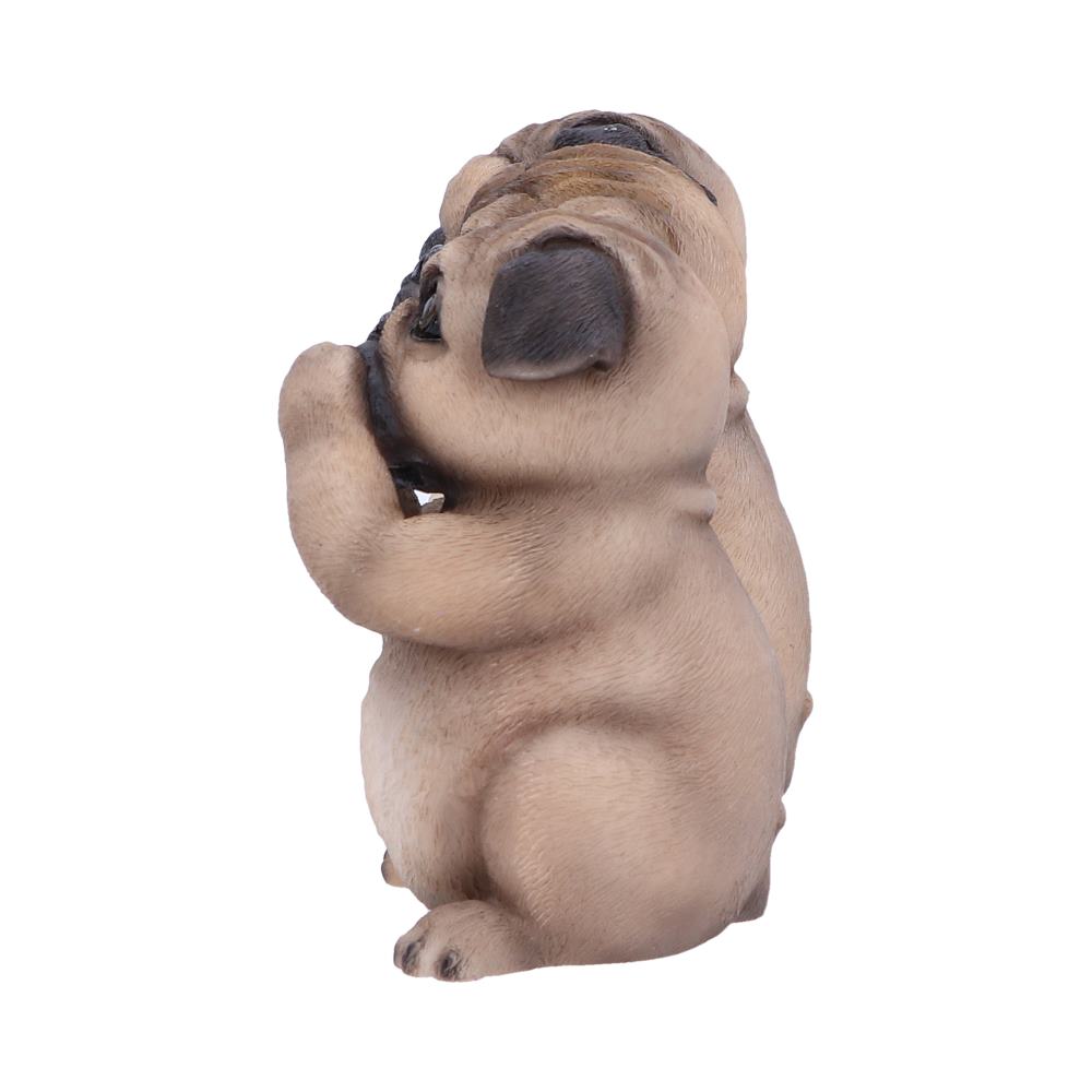 Three Wise Pugs Dog Ornaments: 3 - Figures & Collectables By NN Designs