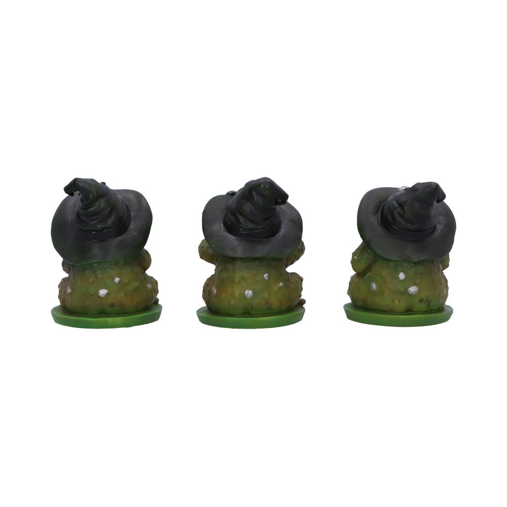 Three Wise Wizard Toad Figurines: 4 - Figures & Collectables By NN Designs
