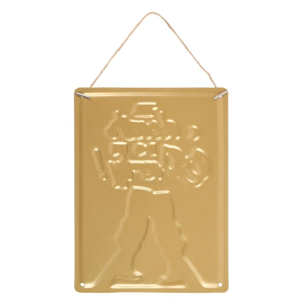 Til Death Do Us Party Champagne Hanging Metal Sign: 4 - By Gift Moments