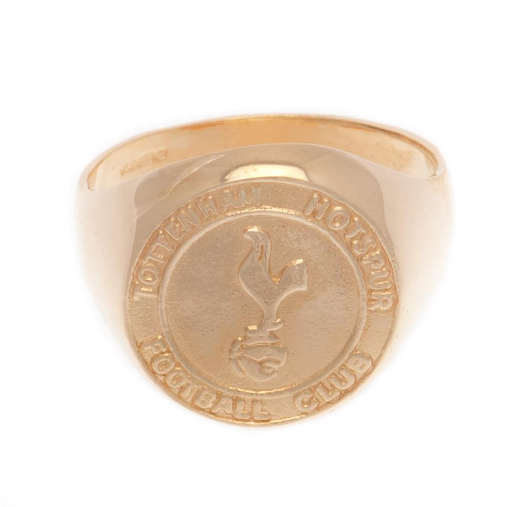 Tottenham Hotspur FC 9ct Gold Crest Ring Large: 3 - Jewellery By Tottenham Hotspur