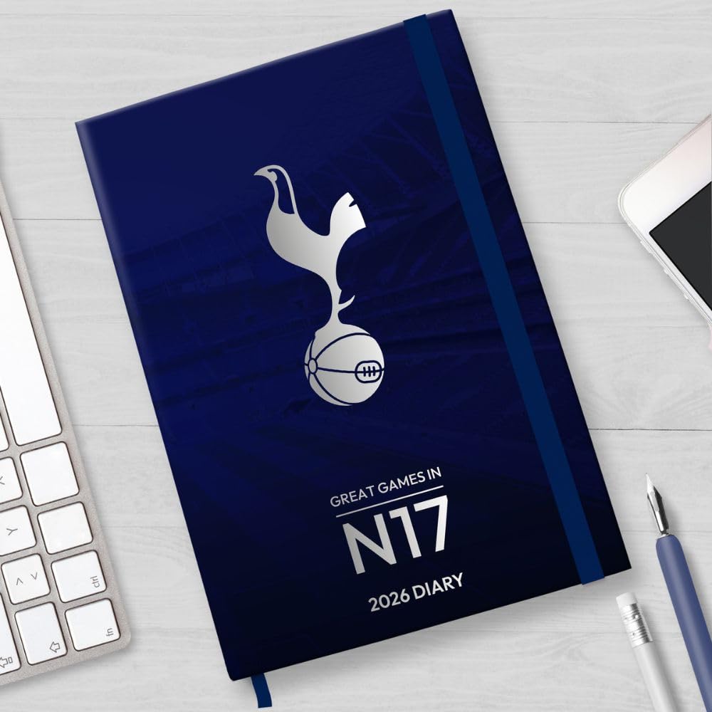 Tottenham Hotspur FC A5 Diary 2026: 4 - Diaries By Tottenham Hotspur