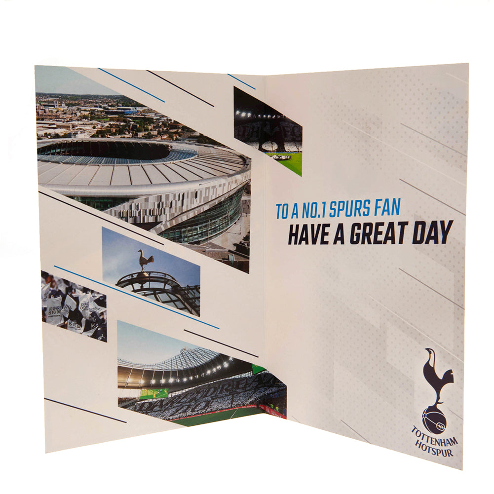 Tottenham Hotspur FC Birthday Card With Stickers: 3 - Greeting Cards By Tottenham Hotspur