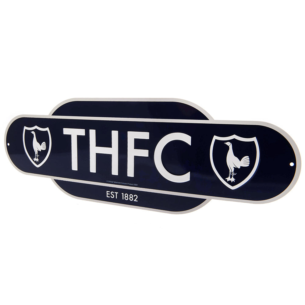Tottenham Hotspur FC Colour Retro Sign: 3 - Signs & Plaques By Tottenham Hotspur