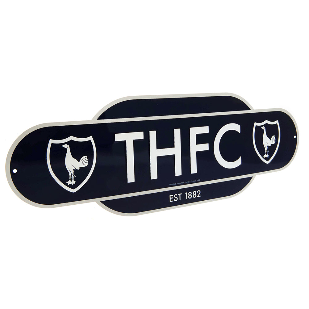 Tottenham Hotspur FC Colour Retro Sign: 2 - Signs & Plaques By Tottenham Hotspur