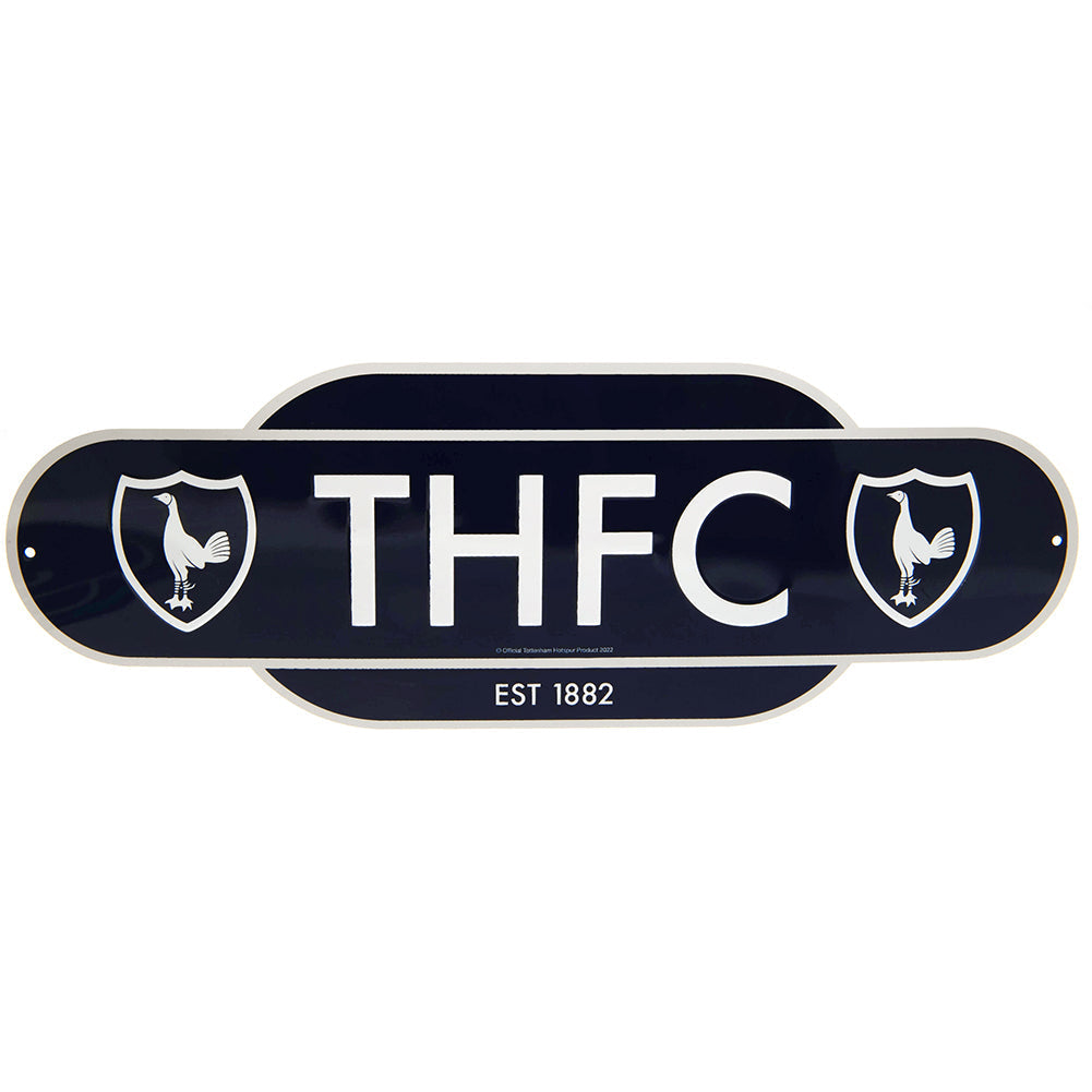Tottenham Hotspur FC Colour Retro Sign: 1 - Signs & Plaques By Tottenham Hotspur