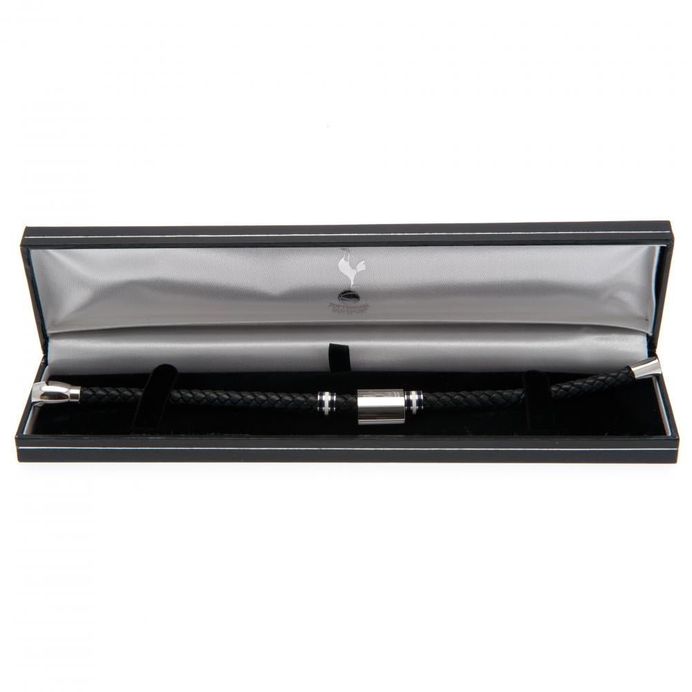 Tottenham Hotspur FC Colour Ring Leather Bracelet: 3 - Jewellery By Tottenham Hotspur