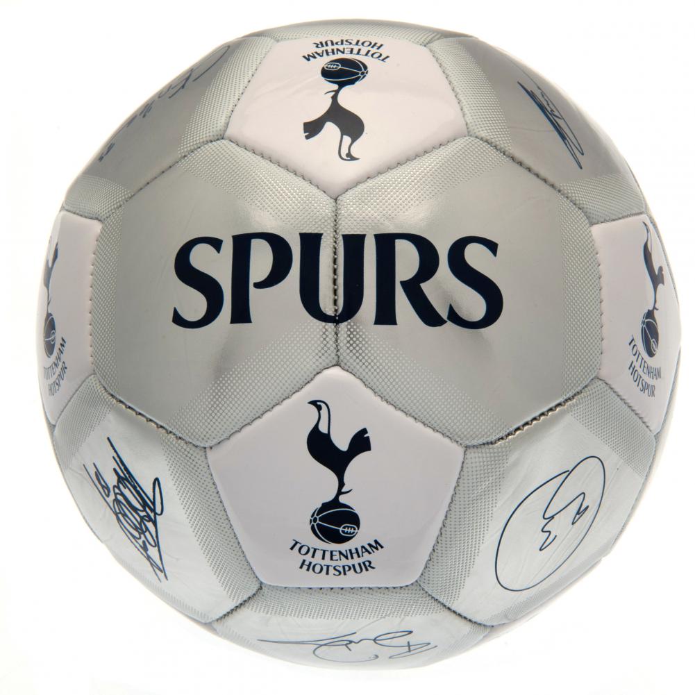 Tottenham Hotspur FC Sig Silver Football: 2 - Balls By Tottenham Hotspur