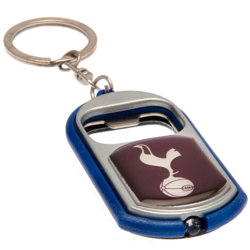 Tottenham Hotspur FC Keyring Torch Bottle Opener: 3 - Keyrings By Tottenham Hotspur