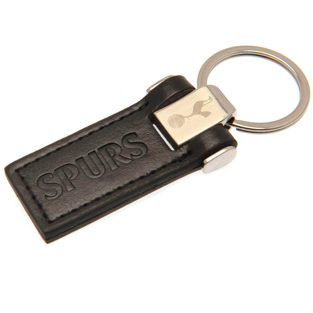 Tottenham Hotspur FC Leather Key Fob: 3 - Keyrings By Tottenham Hotspur