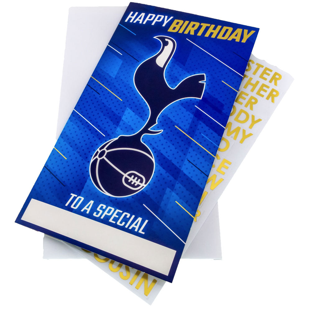 Tottenham Hotspur FC Personalised Birthday Card: 1 - Greeting Cards By Tottenham Hotspur