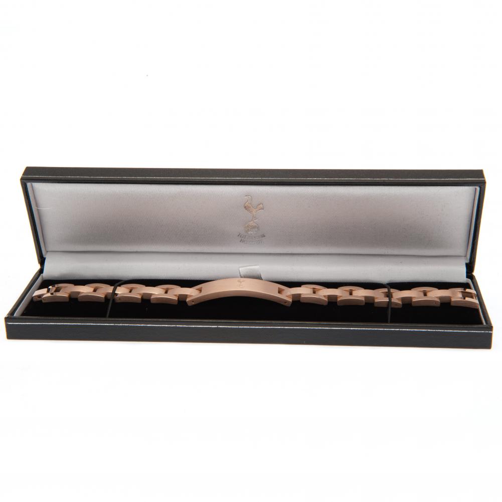 Tottenham Hotspur FC Rose Gold Plated Bracelet: 3 - Jewellery By Tottenham Hotspur