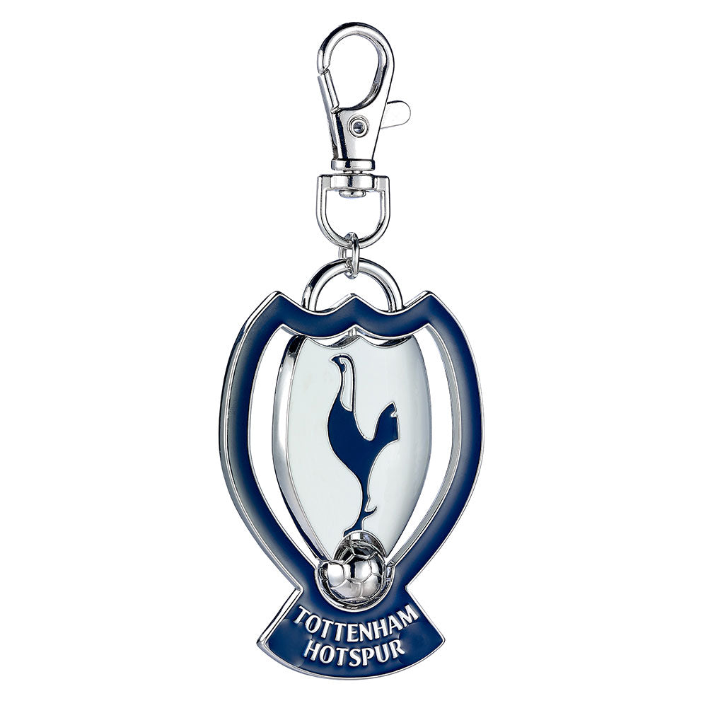 Tottenham Hotspur FC Spinner Bag Charm: 3 - Keyrings By Tottenham Hotspur