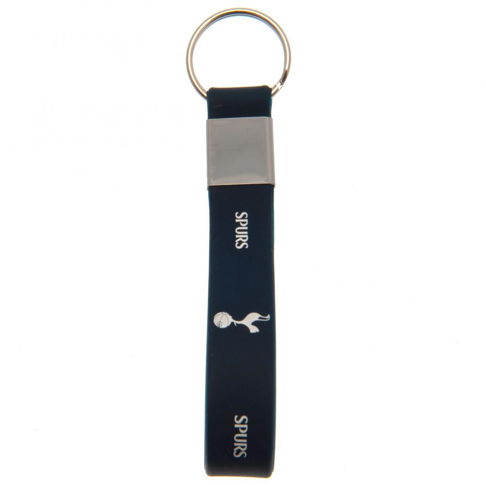 Tottenham Hotspur FC Navy Silicone Keyring: 2 - Keyrings By Tottenham Hotspur