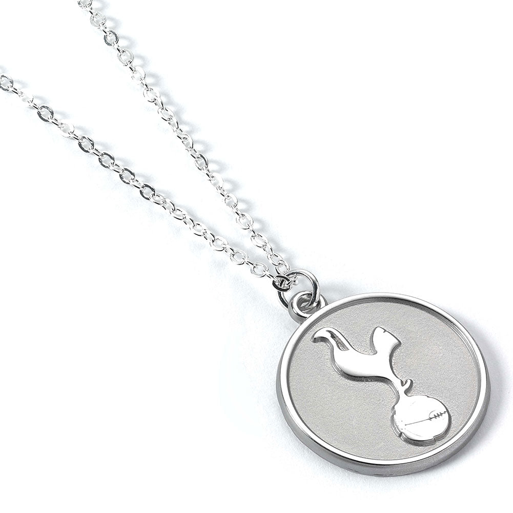 Tottenham Hotspur FC Silver Finish Necklace - Shop Necklaces At Gift Moments - 1