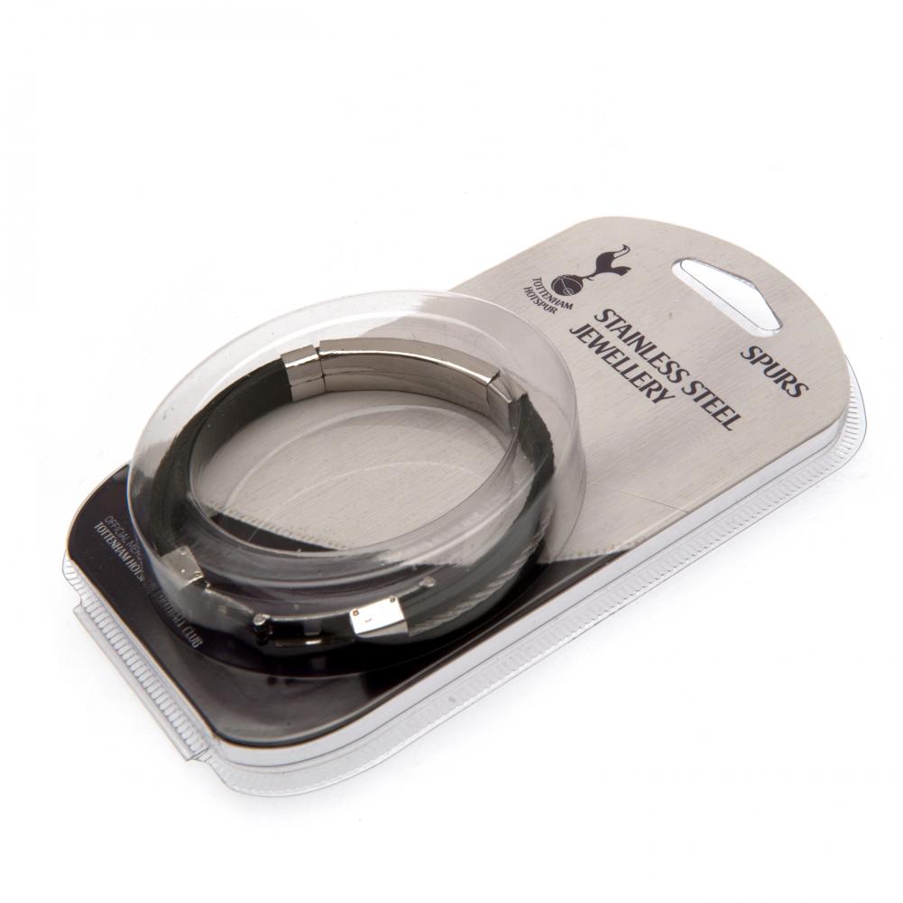 Tottenham Hotspur FC Silver Inlay Silicone Bracelet: 3 - Jewellery By Tottenham Hotspur