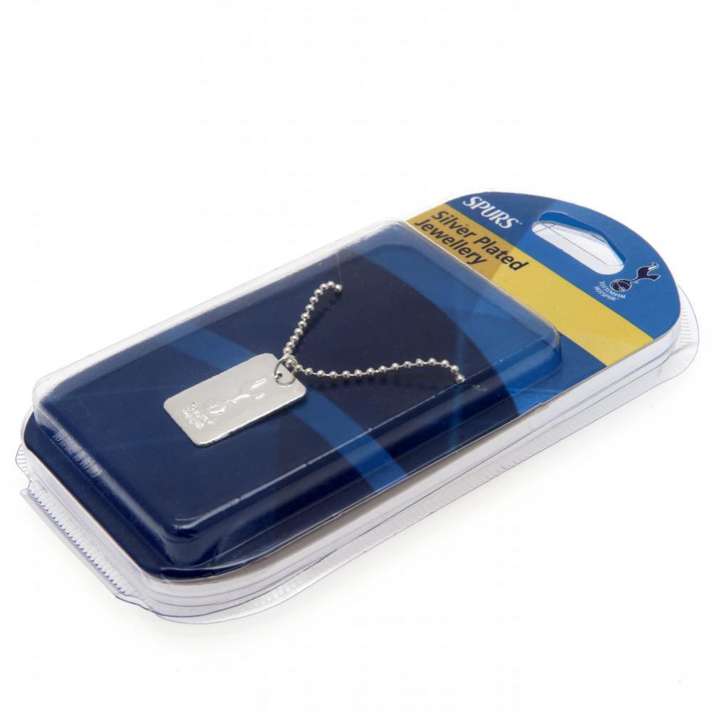Tottenham Hotspur FC Silver Plated Dog Tag & Chain: 1 - Jewellery By Tottenham Hotspur