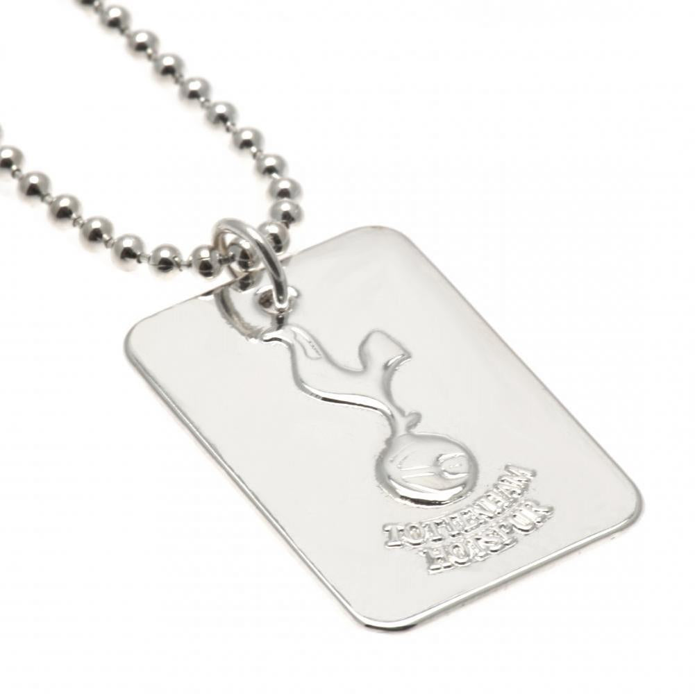 Tottenham Hotspur FC Silver Plated Dog Tag & Chain: 2 - Jewellery By Tottenham Hotspur