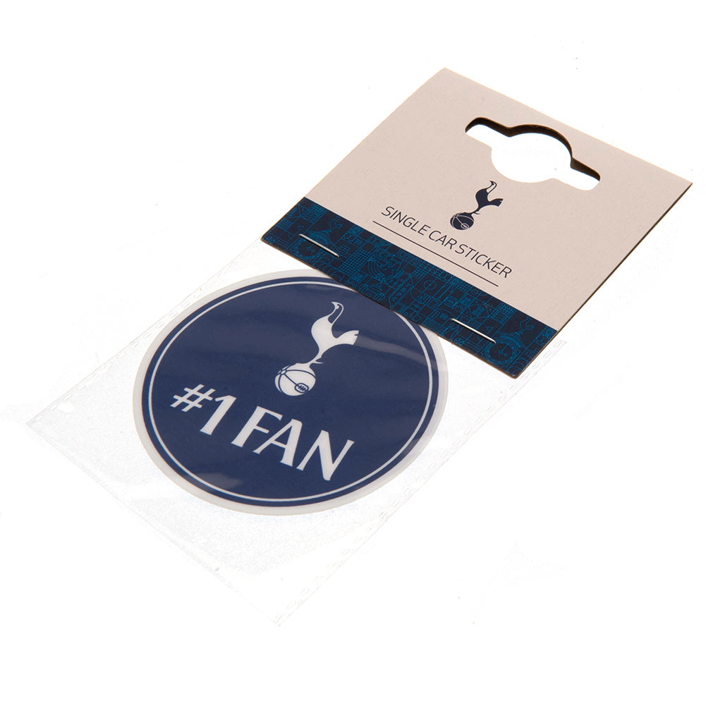 Tottenham Hotspur FC No.1 Fan Car Sticker: 3 - Car Accessories By Tottenham Hotspur