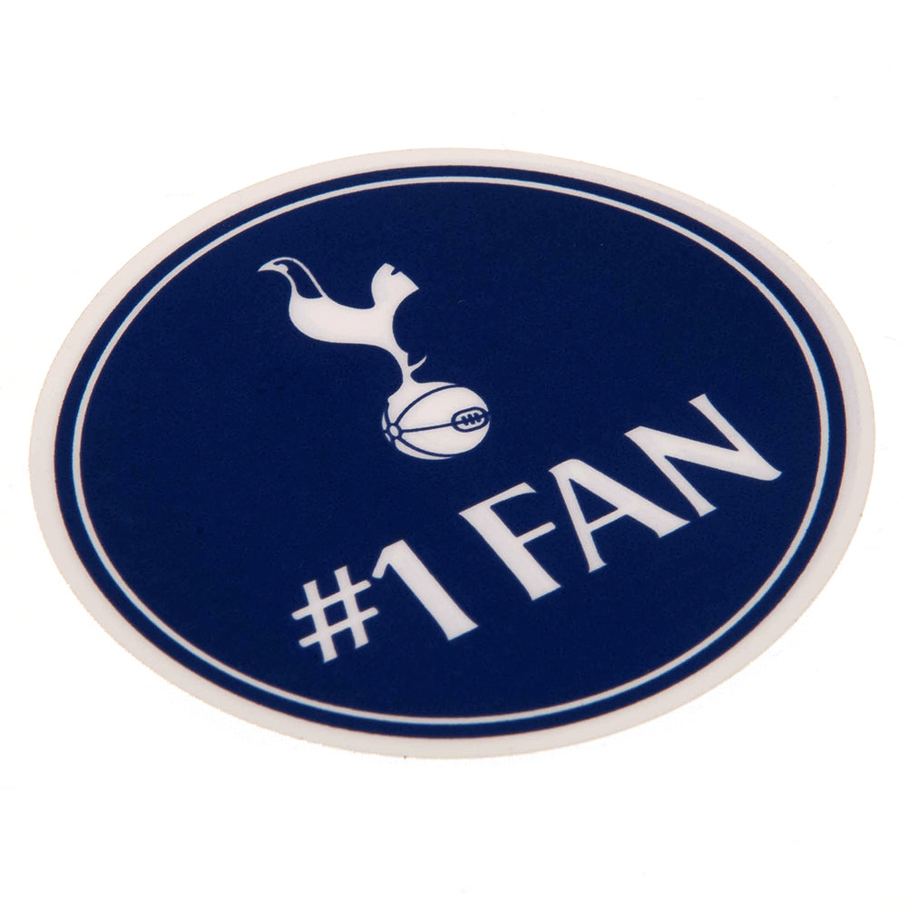 Tottenham Hotspur FC No.1 Fan Car Sticker: 2 - Car Accessories By Tottenham Hotspur