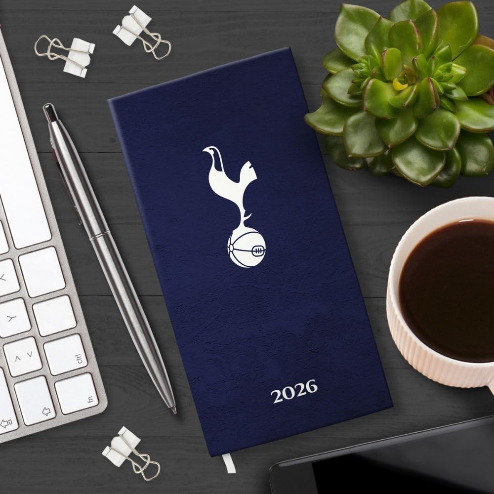 Tottenham Hotspur FC Slim Diary 2026: 3 - Diaries By Tottenham Hotspur