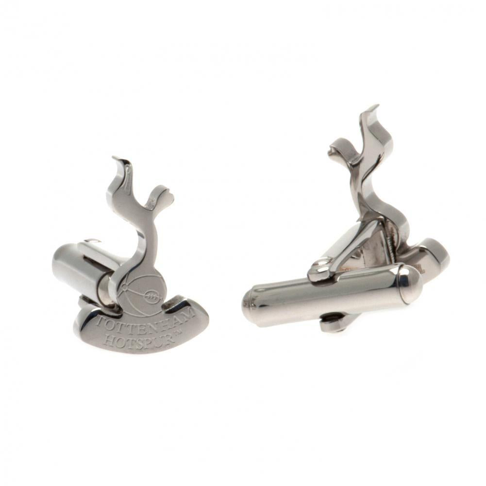 Tottenham Hotspur FC Stainless Steel Formed Cufflinks: 2 - Cufflinks & Tie Slides By Tottenham Hotspur