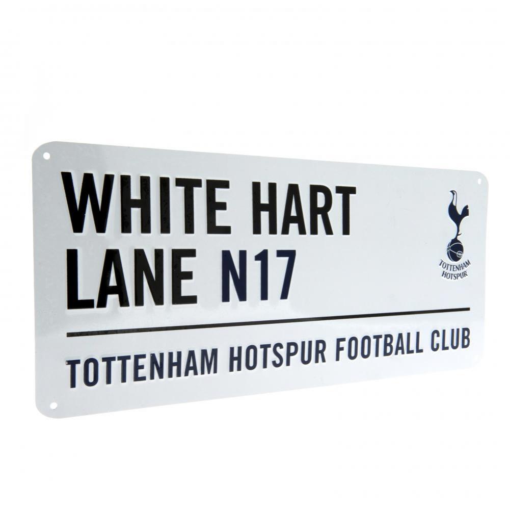 Tottenham Hotspur FC White Street Sign: 2 - Signs & Plaques By Tottenham Hotspur